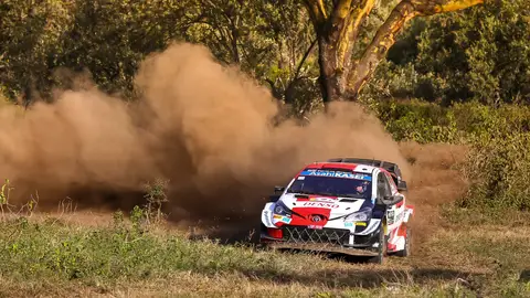 Ogier tuvo problemas de suspensión Ogier tuvo problemas de suspensión