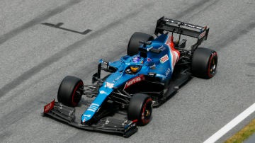 Fernando Alonso, en el GP de Estiria