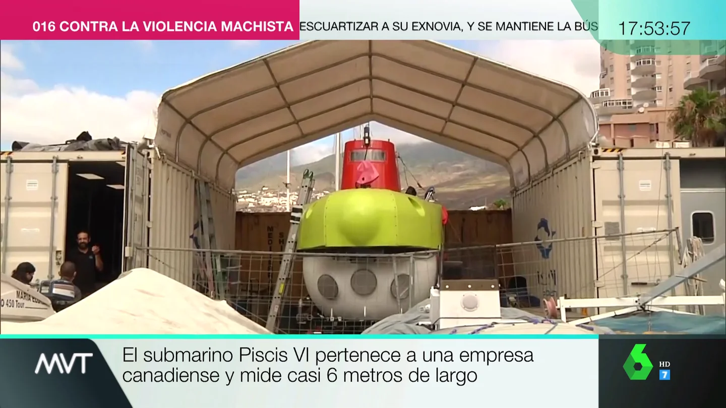 Así es por dentro el submarino Piscis VI, la principal alternativa al Ángeles Alvariño para seguir la búsqueda de Anna y Tomás Gimeno Así es por dentro el submarino Piscis VI, la principal alternativa al Ángeles Alvariño para seguir la búsqueda de Anna y Tomás Gimeno
