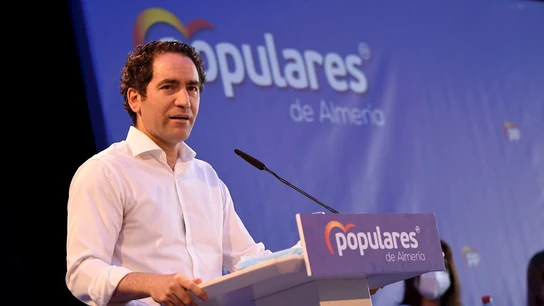 Teodoro García Egea en un acto del PP Teodoro García Egea en un acto del PP
