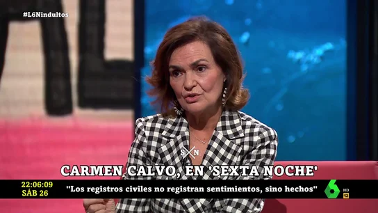 Carmen Calvo en laSexta Noche Carmen Calvo en laSexta Noche