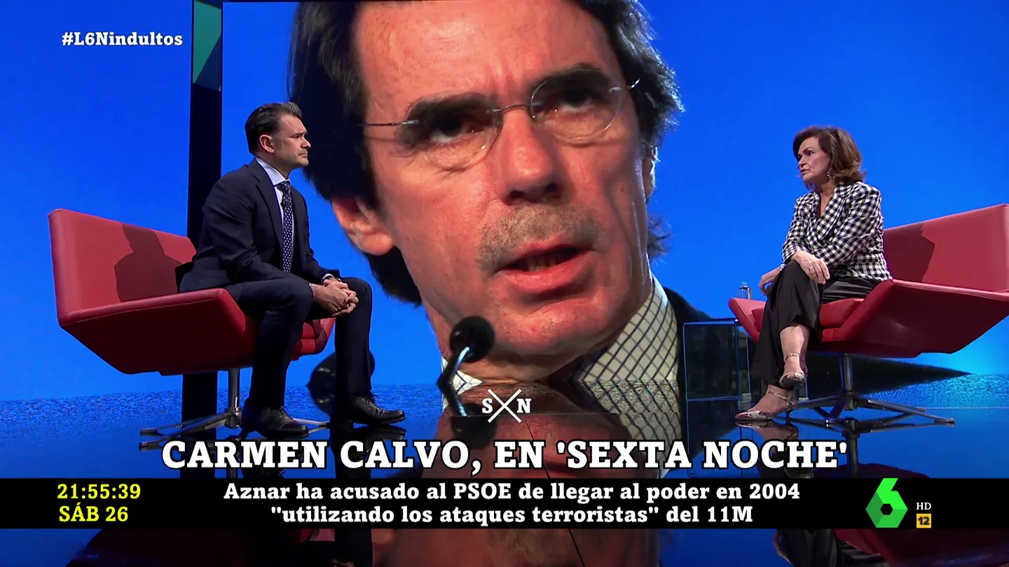 Carmen Calvo en laSexta Noche Carmen Calvo en laSexta Noche