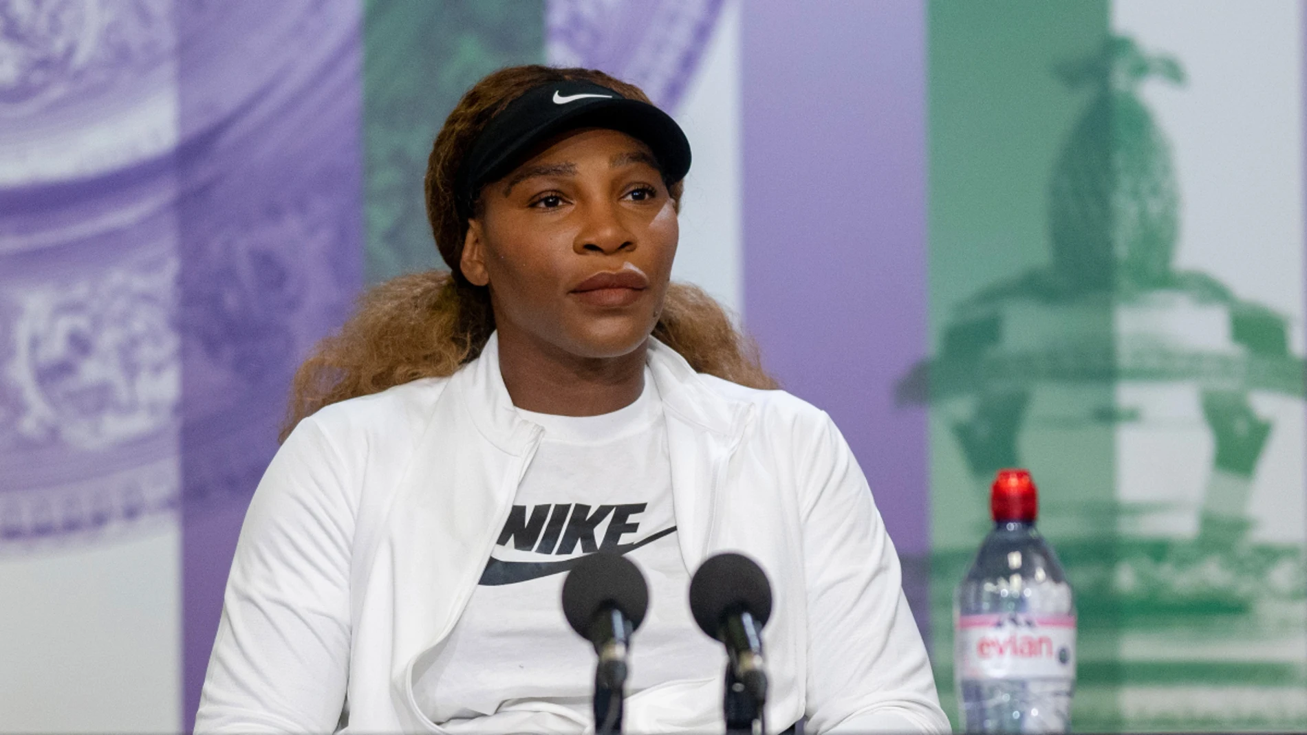 Serena Williams, en rueda de prensa