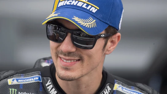 Maverick Viñales, con Yamaha Maverick Viñales, con Yamaha