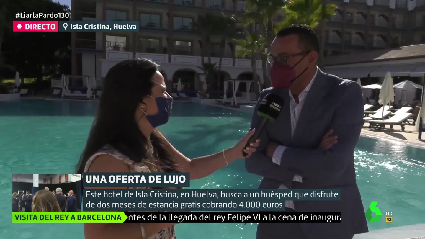 José Flores, director de un hotel de Huelva de cinco estrellas José Flores, director de un hotel de Huelva de cinco estrellas
