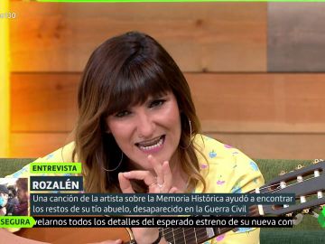  El rotundo mensaje de Rozalén tras encontrar a un familiar en una fosa común a los que dicen que no hay que remover el pasado