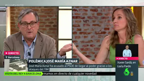Tenso encontronazo entre Tania Sánchez y Paco Marhuenda en Liarla Pardo Tenso encontronazo entre Tania Sánchez y Paco Marhuenda en Liarla Pardo