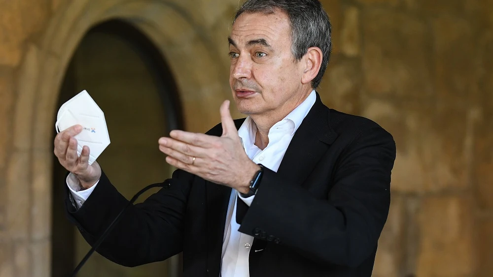 El expresidente José Luis Rodríguez Zapatero