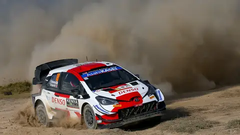 Primer podio de Katsuta Primer podio de Katsuta