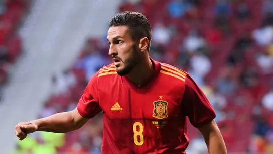 Koke, con España Koke, con España
