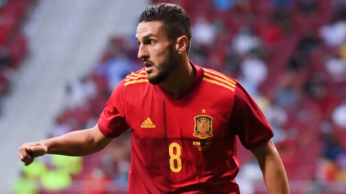 Koke, con España