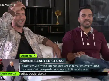 La anécdota de Lusi Fonsi con una fan en un hotel de Venezuela que sorprende a David Bisbal: &quot;¡Dios santo!&quot;
