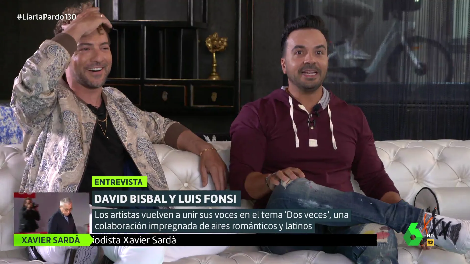 La anécdota de Lusi Fonsi con una fan en un hotel de Venezuela que sorprende a David Bisbal: "¡Dios santo!"