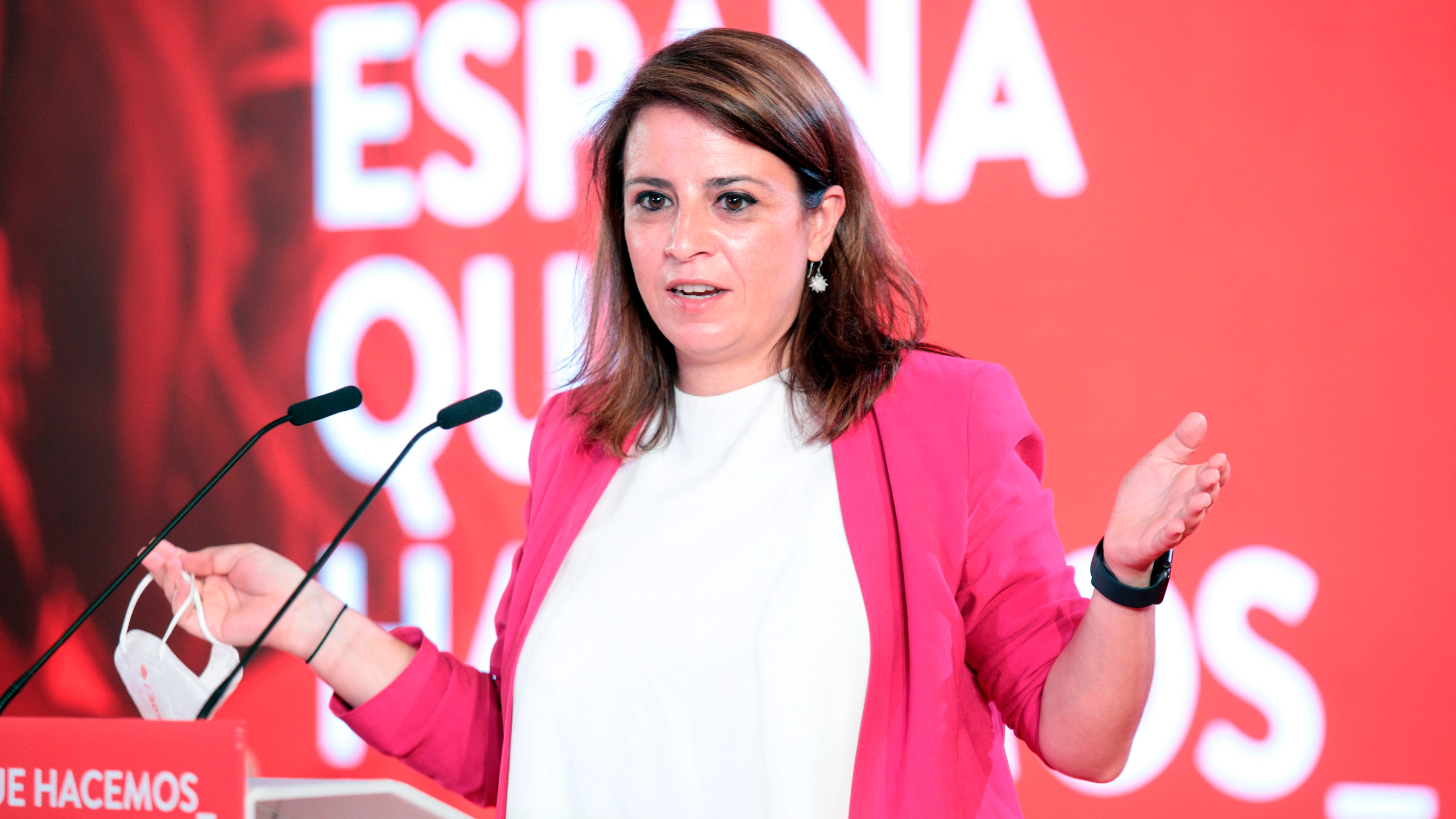 La vicesecretaria general del PSOE, Adriana Lastra.