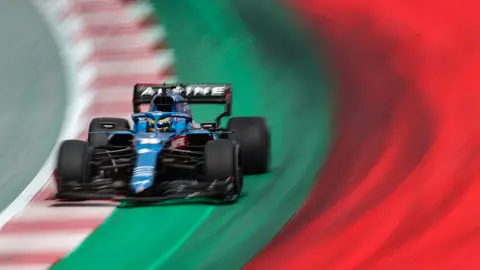 Alonso terminó noveno Alonso terminó noveno