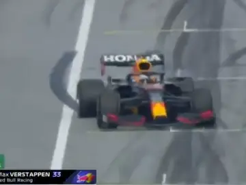 Polémica celebración de Max Verstappen en el GP de Estiria
