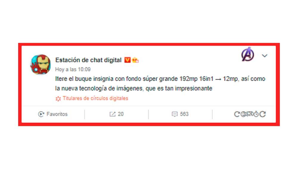 El mensaje del filtrado