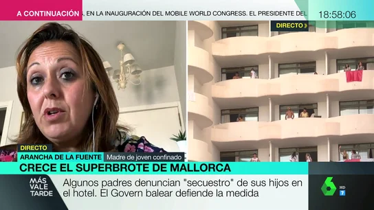 Las razones de una madre para denunciar al Govern balear por confinar a su hijo en Mallorca: "Acaba de llegar con PCR negativa" Las razones de una madre para denunciar al Govern balear por confinar a su hijo en Mallorca: "Acaba de llegar con PCR negativa"