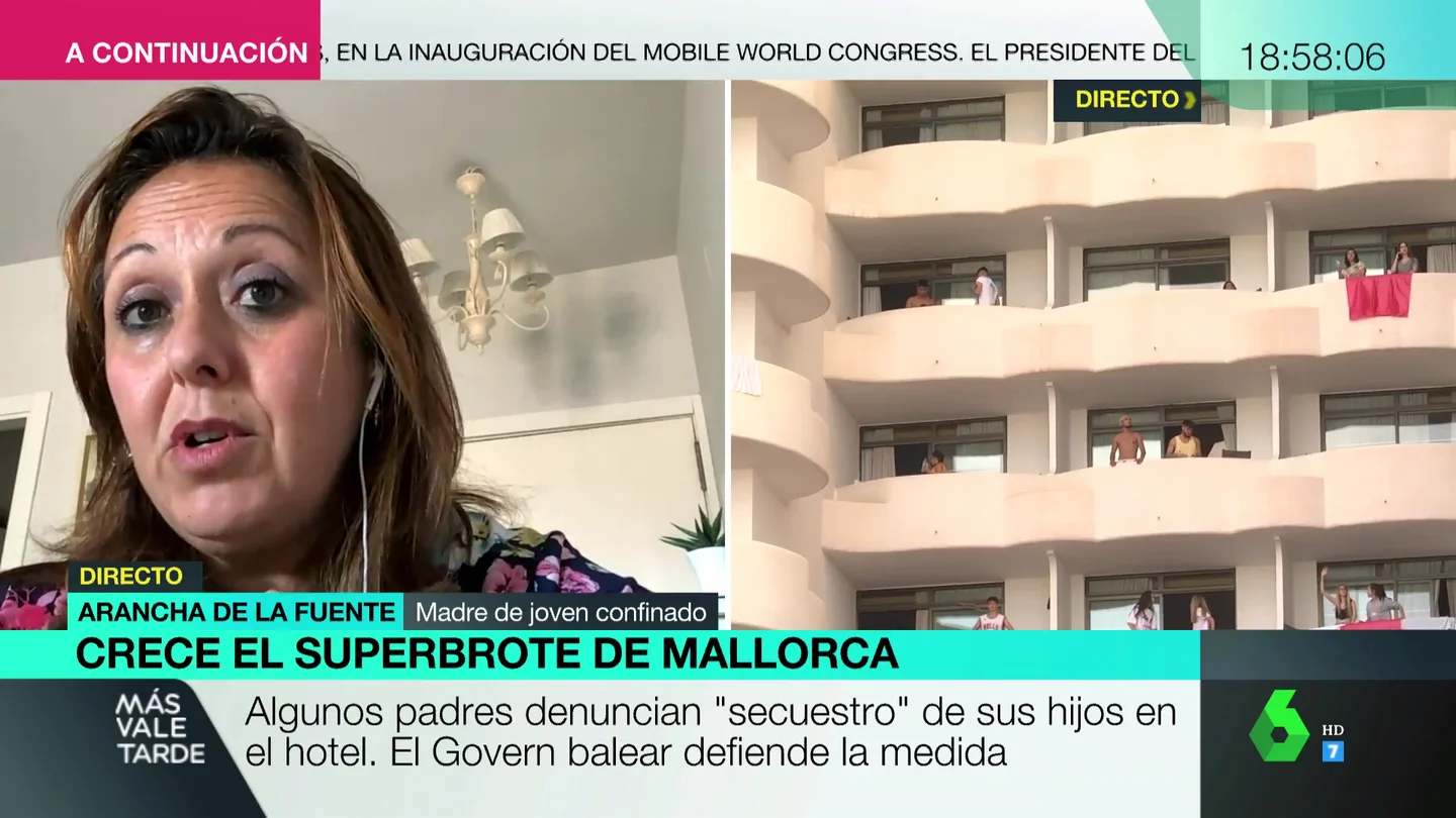 Las razones de una madre para denunciar al Govern balear por confinar a su hijo en Mallorca: "Acaba de llegar con PCR negativa" Las razones de una madre para denunciar al Govern balear por confinar a su hijo en Mallorca: "Acaba de llegar con PCR negativa"
