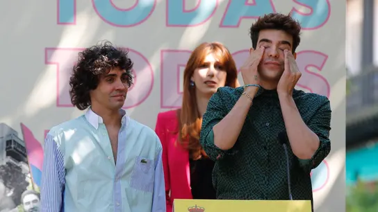 Los creadores de la serie Veneno, Javier Calvo y Javier Ambrosi. Los creadores de la serie Veneno, Javier Calvo y Javier Ambrosi.
