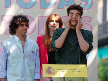  Los creadores de la serie Veneno, Javier Calvo y Javier Ambrosi.