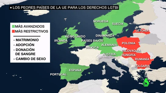 derechos LGTBI paises derechos LGTBI paises