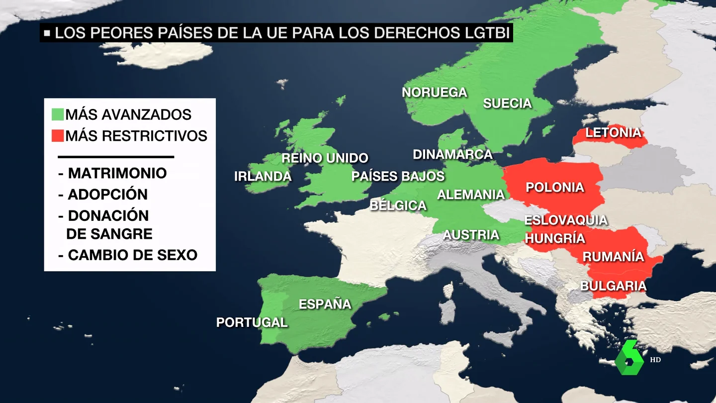 derechos LGTBI paises derechos LGTBI paises