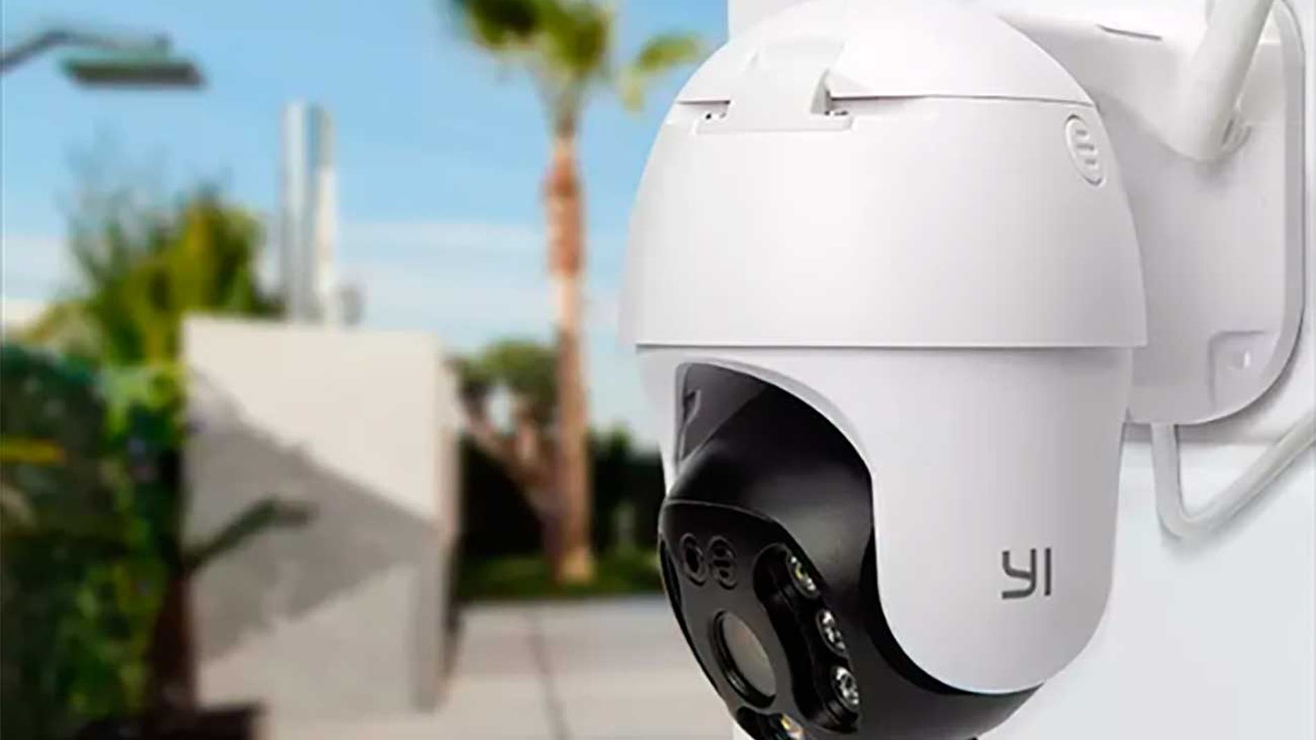 La nueva cámara vigilancia YI Outdoor PTZ por es resistente al