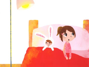 Ilustración de Irene Okami para 'La cama mágica'