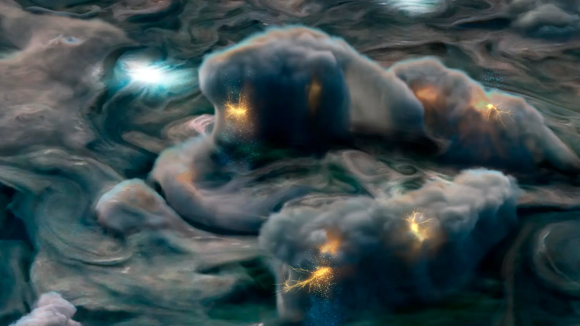 La vida podria existir en las nubes de Jupiter pero no en las de Venus