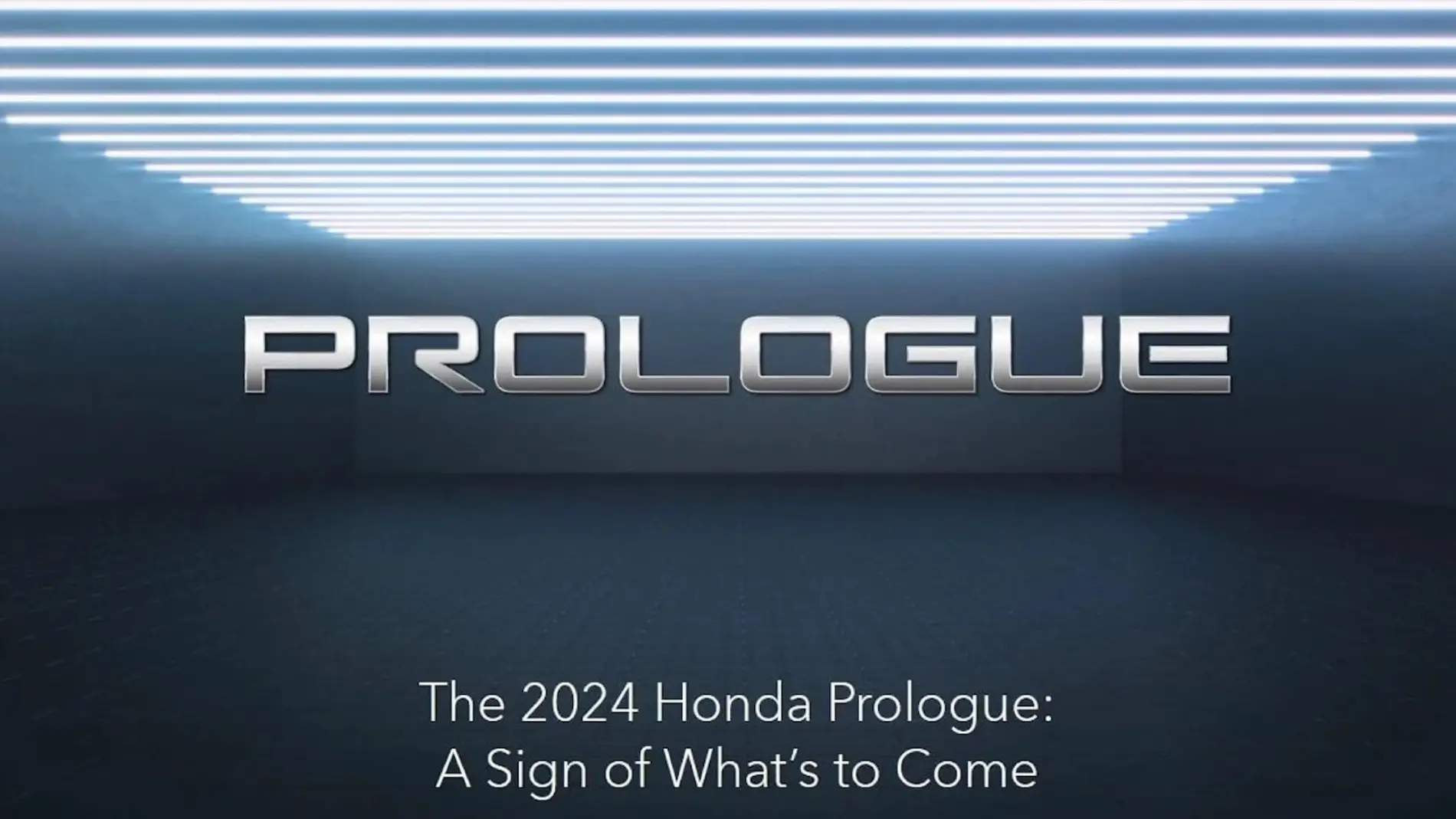 Honda pone fecha para la llegada de su primer SUV 100% eléctrico