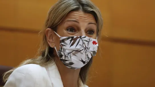 La vicepresidenta segunda y ministra de Trabajo y Economía Social, Yolanda Díaz.  La vicepresidenta segunda y ministra de Trabajo y Economía Social, Yolanda Díaz.