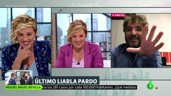 Cristina Pardo y Jordi Évole Cristina Pardo y Jordi Évole