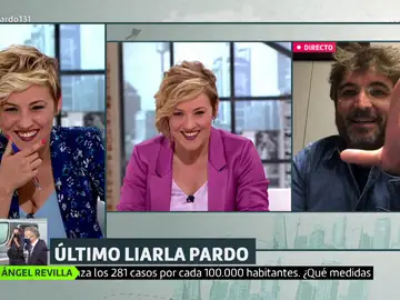 Cristina Pardo y Jordi Évole