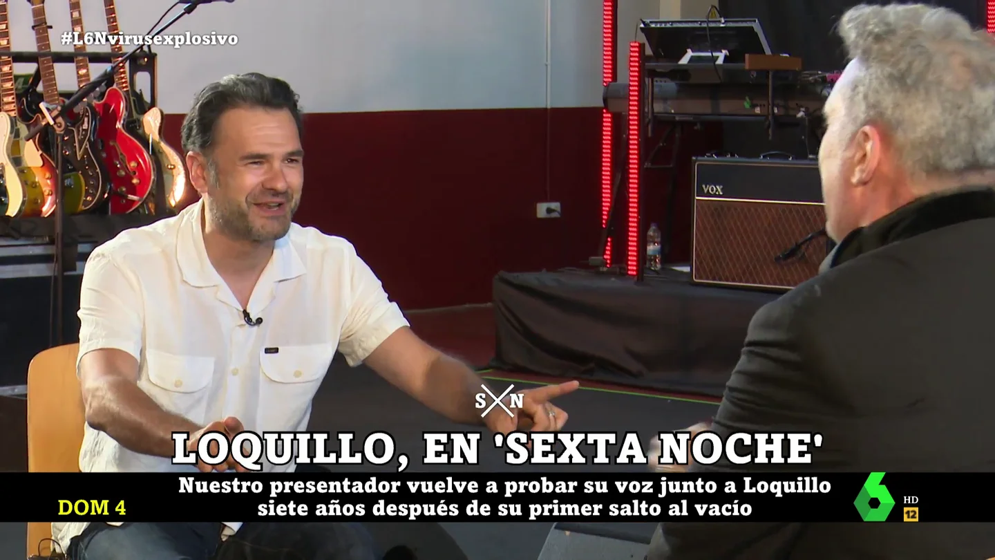 La propuesta de Loquillo que impresiona a Iñaki López: "El programa mejoraría" La propuesta de Loquillo que impresiona a Iñaki López: "El programa mejoraría"