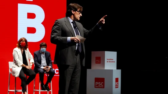 Salvador Illa, líder del PSC Salvador Illa, líder del PSC