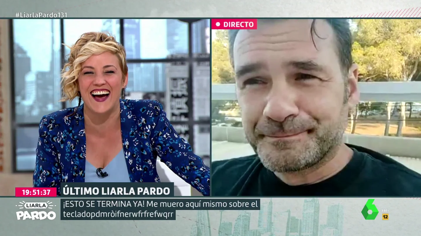 La graciosa confesión de Iñaki López a Cristina Pardo: "Te veo más que a Andrea Ropero" La graciosa confesión de Iñaki López a Cristina Pardo: "Te veo más que a Andrea Ropero"