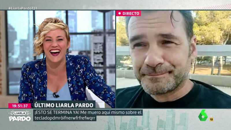 La graciosa confesión de Iñaki López a Cristina Pardo: "Te veo más que a Andrea Ropero"