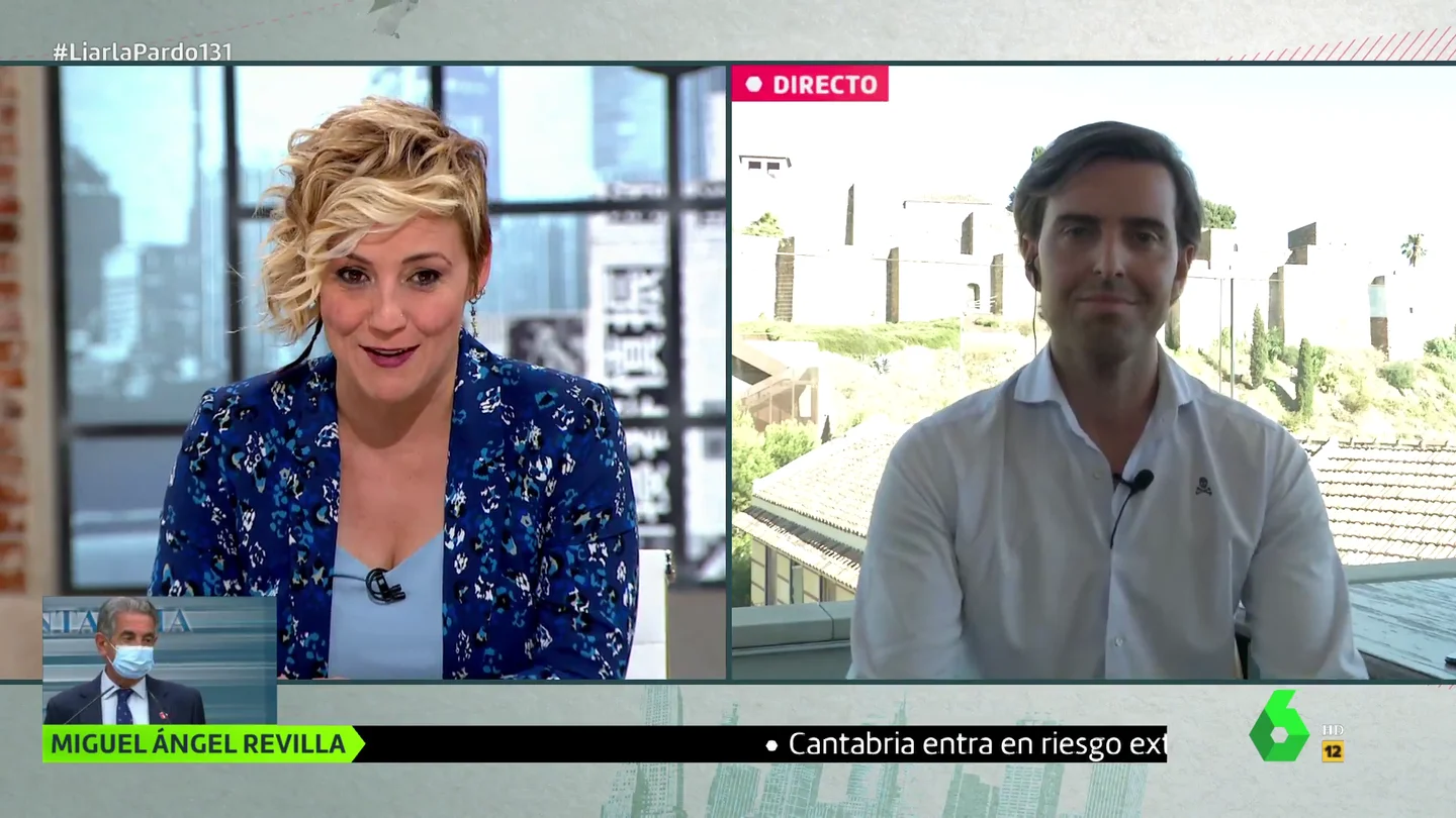 El dardo de Cristina Pardo a Pablo Montesinos por entrar en el PP: "Te has pasado al lado oscuro" El dardo de Cristina Pardo a Pablo Montesinos por entrar en el PP: "Te has pasado al lado oscuro"