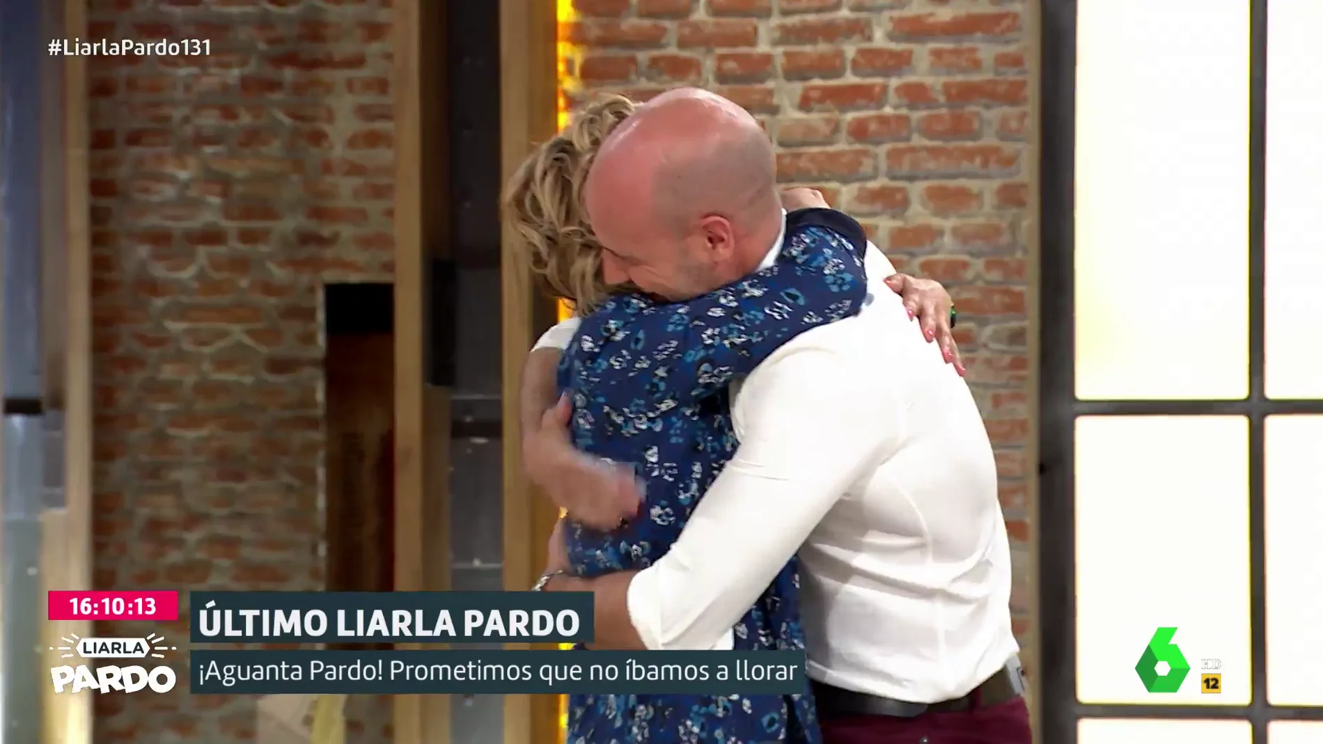 El emotivo abrazo entre Cristina Pardo y Gonzalo Pardo tras entrevistar a sus padres: "¡Solo pedí que no saliera mi familia!"