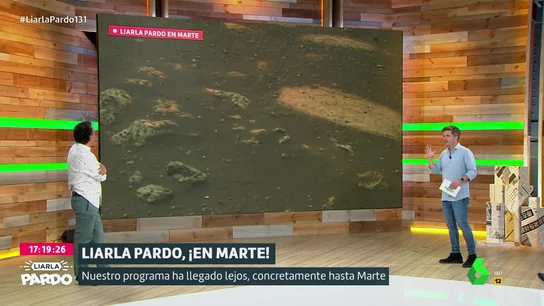 Plató de Liarla Pardo con Luis Troya y Roberto Brasero Plató de Liarla Pardo con Luis Troya y Roberto Brasero