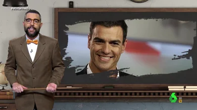 Dani Mateo repasa las "puñaladas" más sonadas de la política: "Hay tantos navajazos como en la saga completa de Torrente" Dani Mateo repasa las "puñaladas" más sonadas de la política: "Hay tantos navajazos como en la saga completa de Torrente"