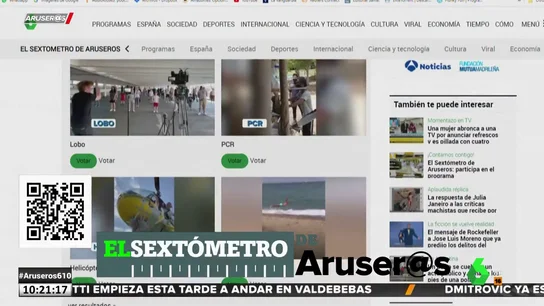 El Sextómetro de Aruseros: participa en el programa El Sextómetro de Aruseros: participa en el programa