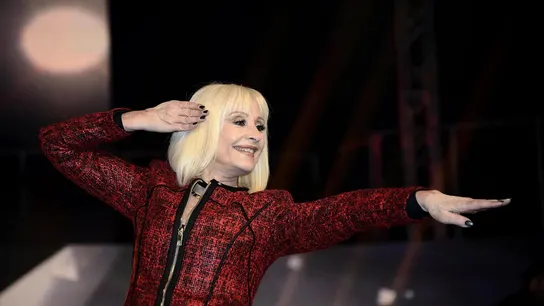 La cantante italiana Raffaella Carrà La cantante italiana Raffaella Carrà