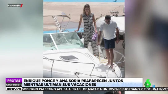 Enrique Ponce y Ana Soria reaparecen tras la retirada del torero y los rumores de crisis Enrique Ponce y Ana Soria reaparecen tras la retirada del torero y los rumores de crisis
