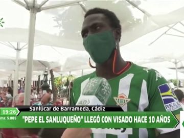 La habilidad de 'Pepe el sanluqueño', el senegalés que sabe euskera e imita a la perfección los acentos andaluces