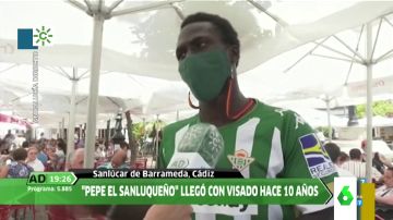 La habilidad de 'Pepe el sanluqueño', el senegalés que sabe euskera e imita a la perfección los acentos andaluces