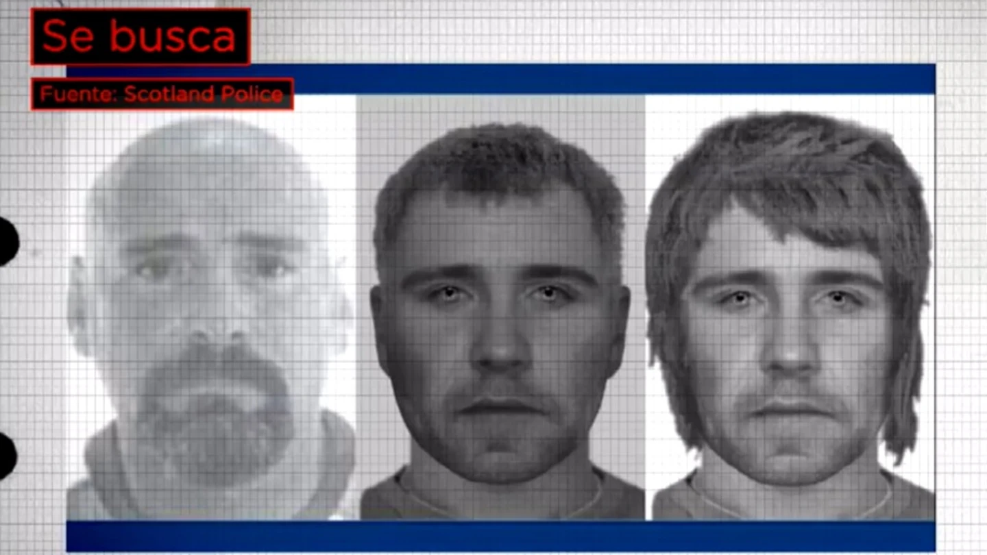 Imagen difundida por la policía de Escocia para tratar de encontrarle Imagen difundida por la policía de Escocia para tratar de encontrarle