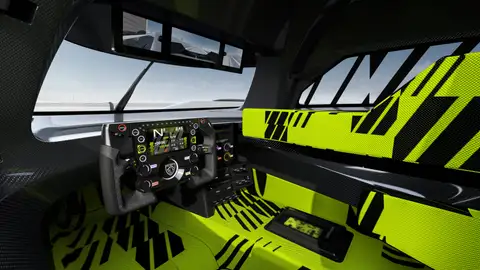 Peugeot Hypercar 9X8 Interior del vehículo
