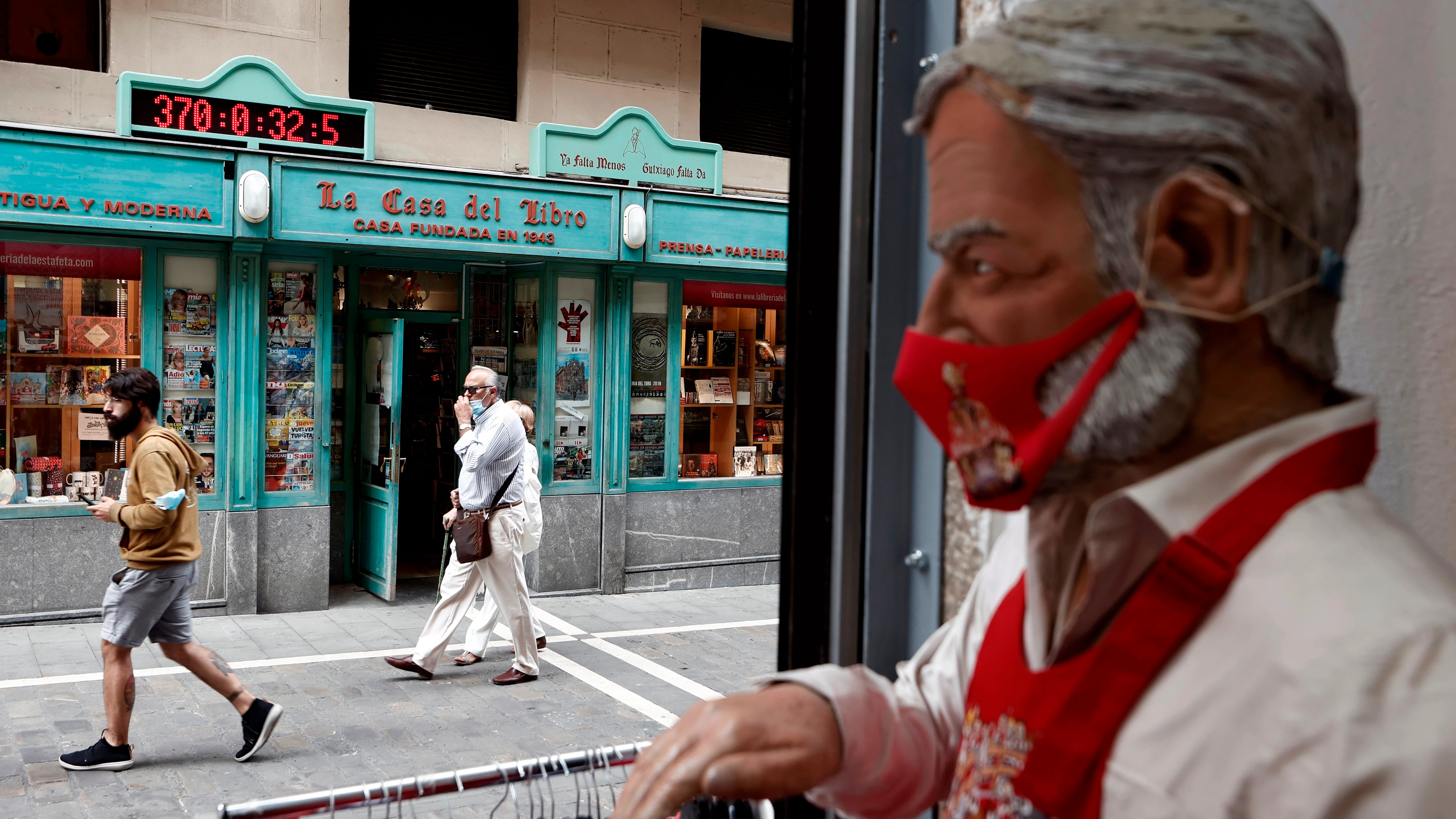 Navarra estrena medidas frente al aumento de contagios de COVID-19 a las puertas de su segundo año sin Sanfermines